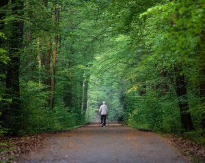 Nordic Walking mit Barfußschuhen