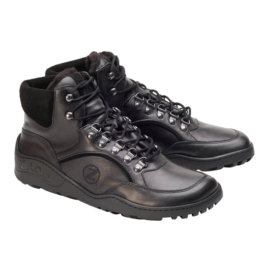 TREQ Black Winter Waterproof - ZAQQ Barfußschuhe