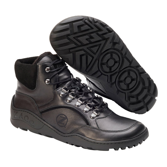 TREQ Black Winter Waterproof - ZAQQ Barfußschuhe