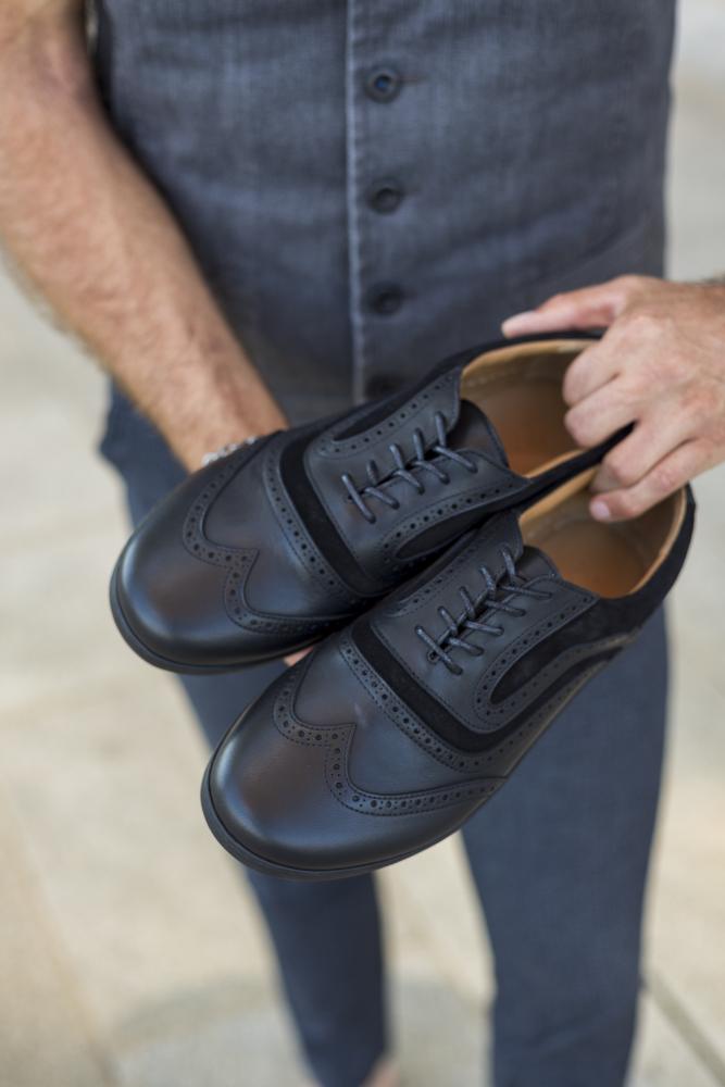 BRIQ Brogue Deep Black