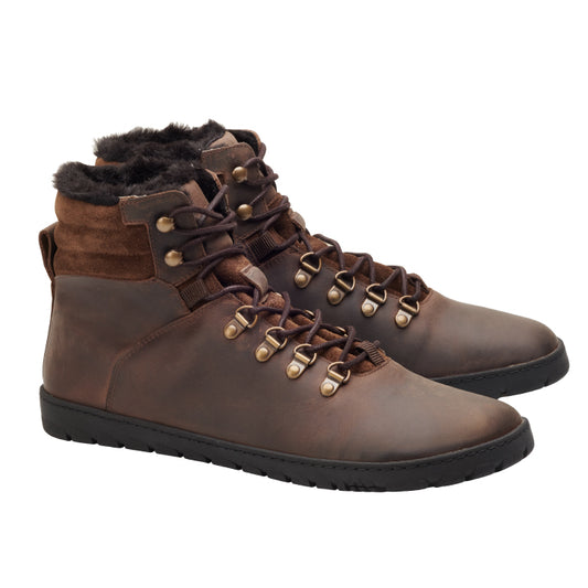 QRAC Dark Brown Waterproof - ZAQQ Barfußschuhe