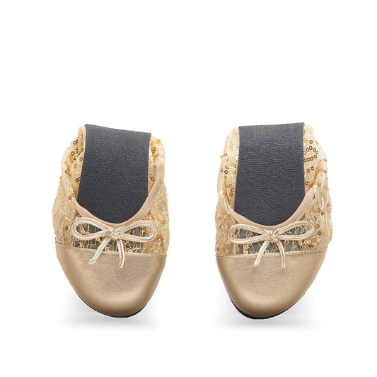 TWIST GUATEQUE Gold - ZAQQ Barfußschuhe