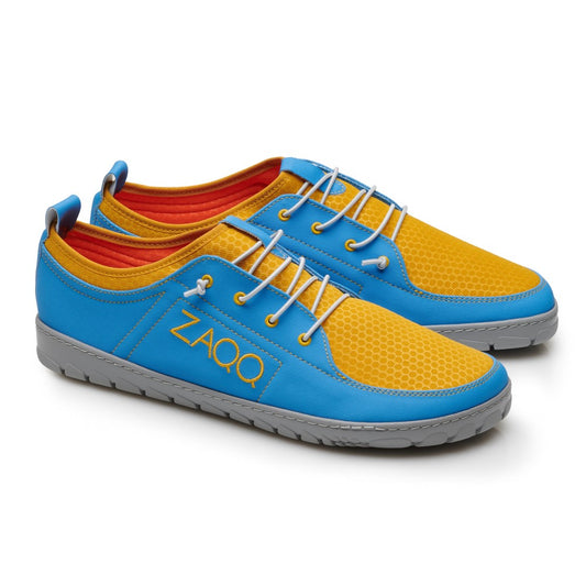 SQY-Orange-Blue - ZAQQ Barfußschuhe