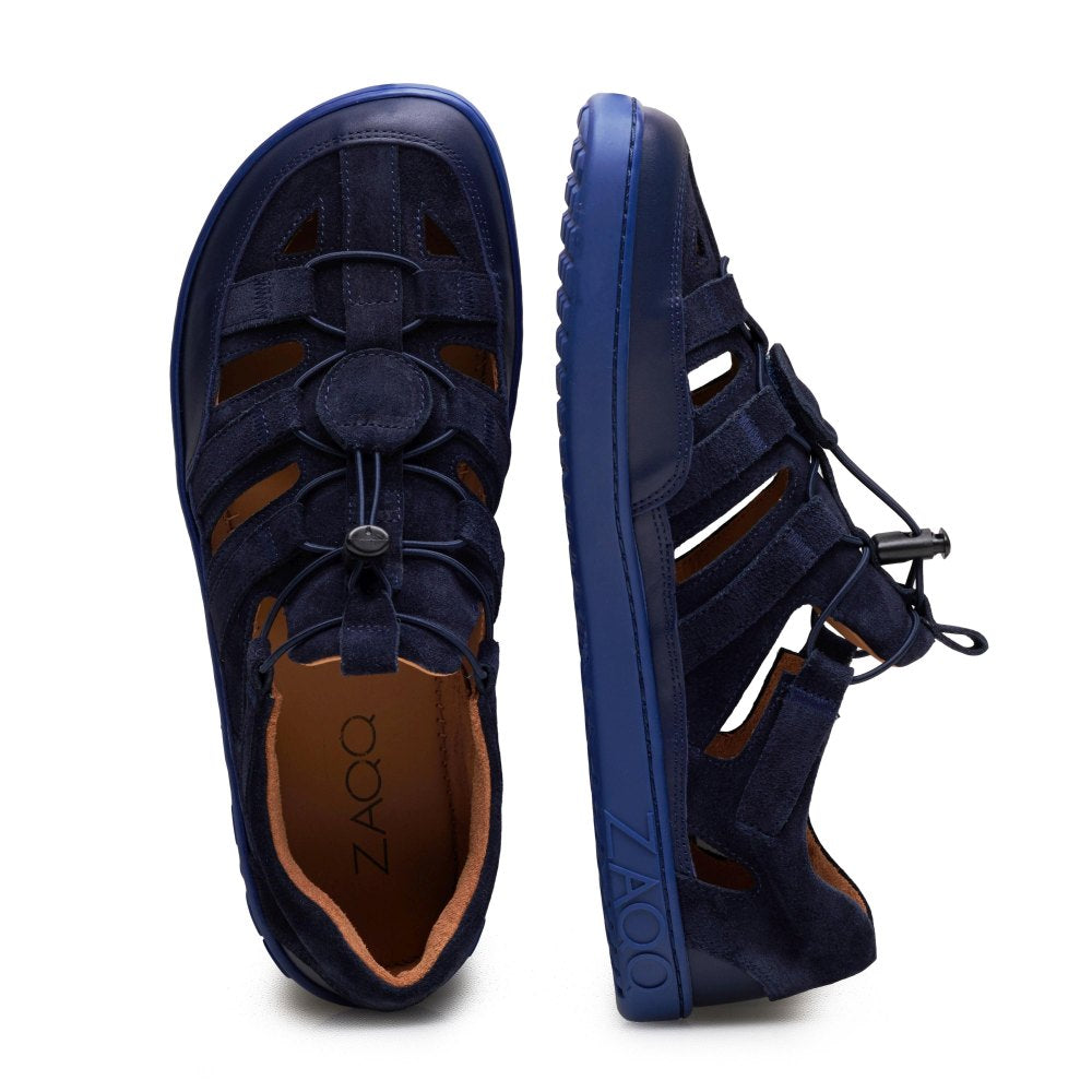 QLEAR Blue - ZAQQ Barfußschuhe