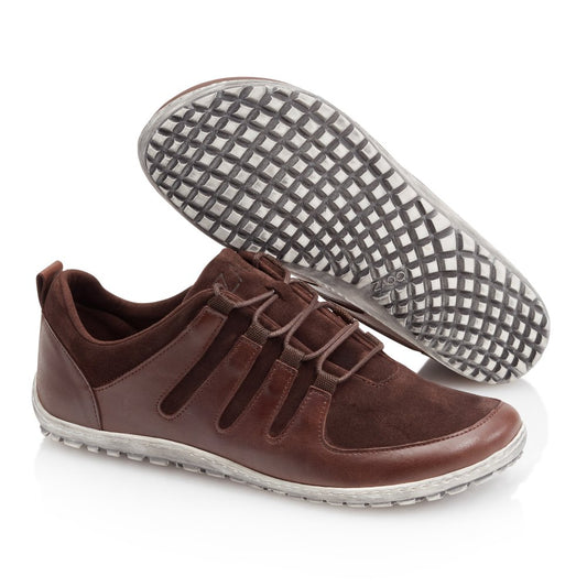 SHOQQ Dark Brown - ZAQQ Barfußschuhe