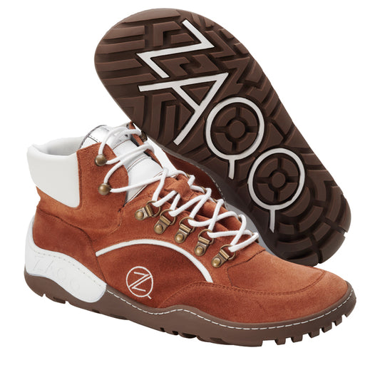 TREQ Cognac Waterproof - ZAQQ Barfußschuhe