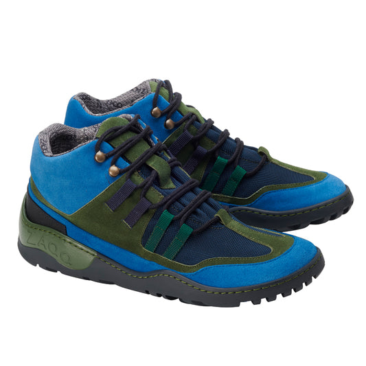 SQOUT Blue Green Waterproof - ZAQQ Barfußschuhe